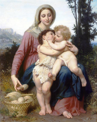 Sainte Famille William-Adolphe Bouguereau